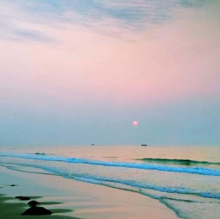 海陵岛十里银滩高清美景图