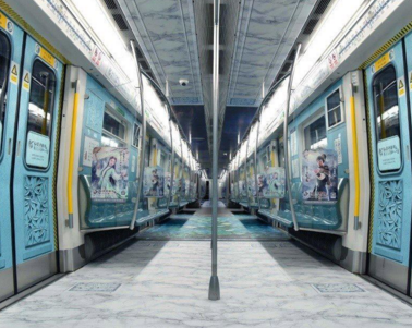 北京仙剑主题地铁好看吗  北京几号线现仙剑主题地铁