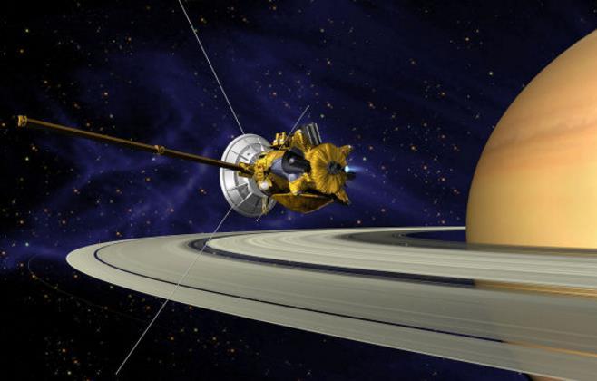 卡西尼号土星照片 卡西尼号土星探测器坠毁