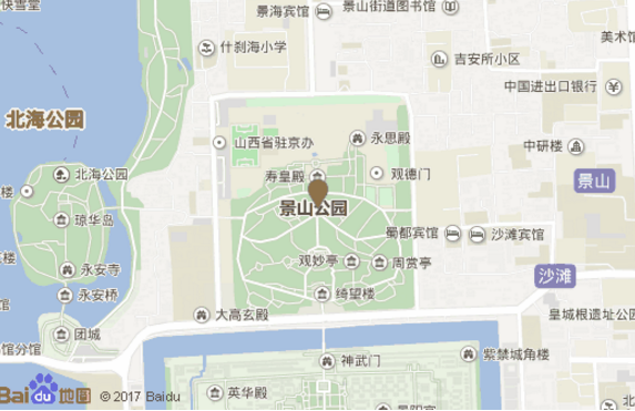 北京景山公園門票是多少  北京景山公園攻略