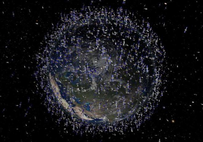 地球上空有多少卫星