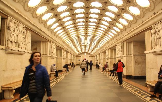 莫斯科地铁线路图 莫斯科地铁站哪个最美