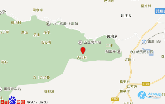 峨眉山旅游景點有哪些