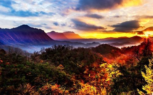 光霧山紅葉最佳時間 光霧山紅葉什么時候紅