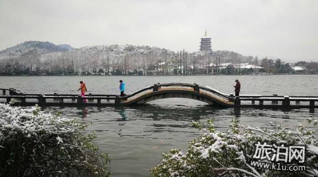 2018年西湖雪景 斷橋殘雪重現(xiàn)