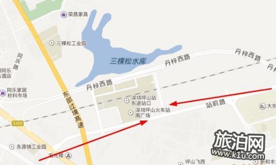 深圳坪山高铁站坐什么公交车或者地铁可以到