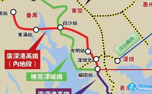 2018广深港高铁香港段什么时候开通