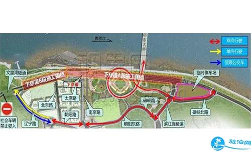 重庆北碚滨江路下穿道封闭了吗 重庆北碚滨江路下穿道什么时候开通