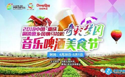 2018重庆铜梁奇彩梦园音乐啤酒节有什么活动