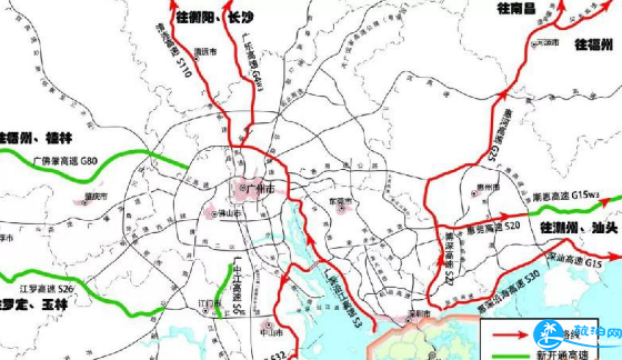 2018廣東五一高速避堵路線出行指南