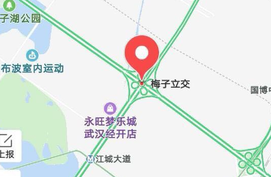2018年5月武汉梅子立交匝道封闭了吗+绕路攻略