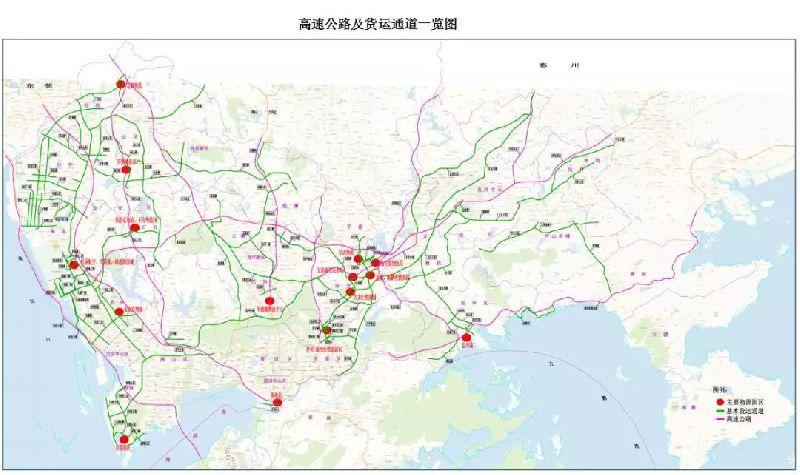2018深圳外地货车限行时间和路段
