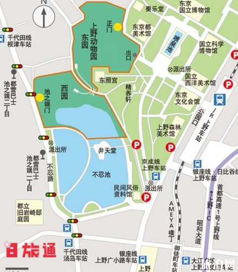 东京上野动物园门票+交通+美食