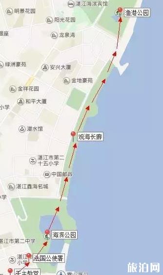 湛江游玩线路图