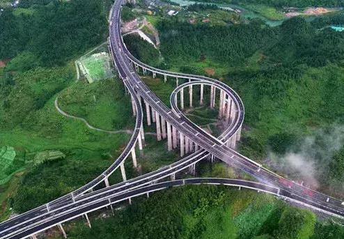 湖南永吉高速 抖音上最火最美的公路