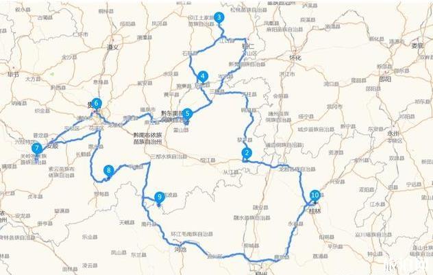 桂林到贵州自驾游 八日行程安排