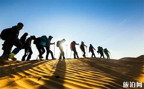 腾格里沙漠游玩攻略 5日徒步行程安排