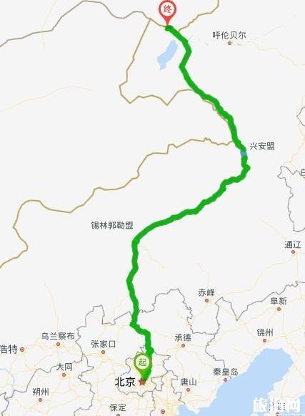 北京至满洲里自驾线路怎样安排好（附地图）