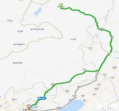 北京至满洲里自驾线路怎样安排好（附地图）