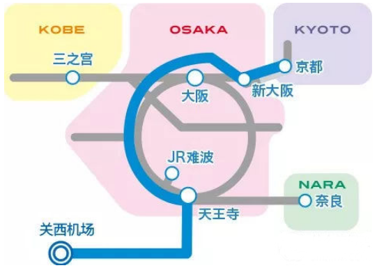 關西機場去大阪怎么乘車最省錢 關西機場到大阪費用多少