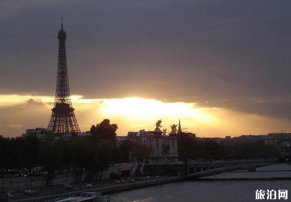 巴黎日落时间 巴黎看日落地点