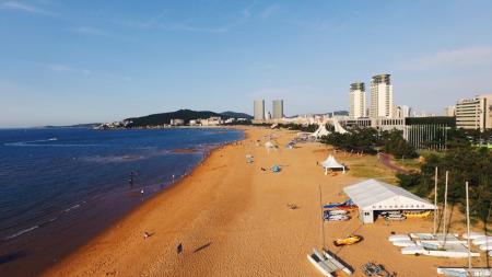 威海国际海水浴场怎么去