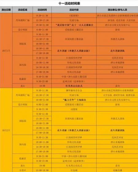 唐山南湖灯光秀时间2018 唐山南湖灯光秀活动介绍