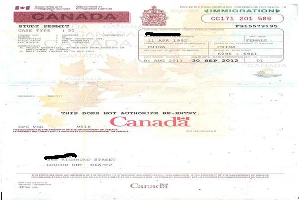 加拿大留学签证有效期限是多久