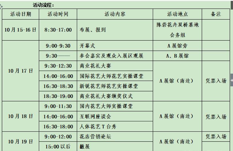 2018郑州花卉展会时间是多少 活动时间安排表+展会特色