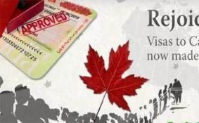 加拿大签证需要自己本人去贴签吗