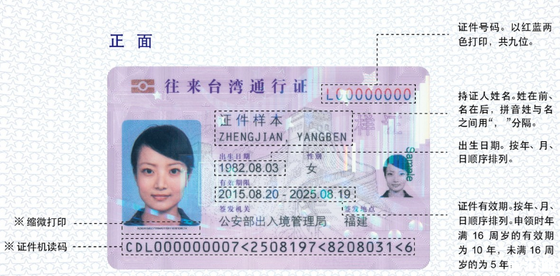 去台湾要哪些证件 去台湾要哪些证件