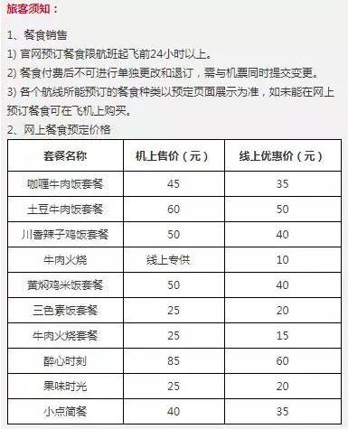 2018航空公司最新規定