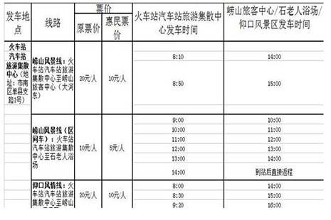 2018青岛旅游专线劣惠政策 青岛4条旅游专线享半价