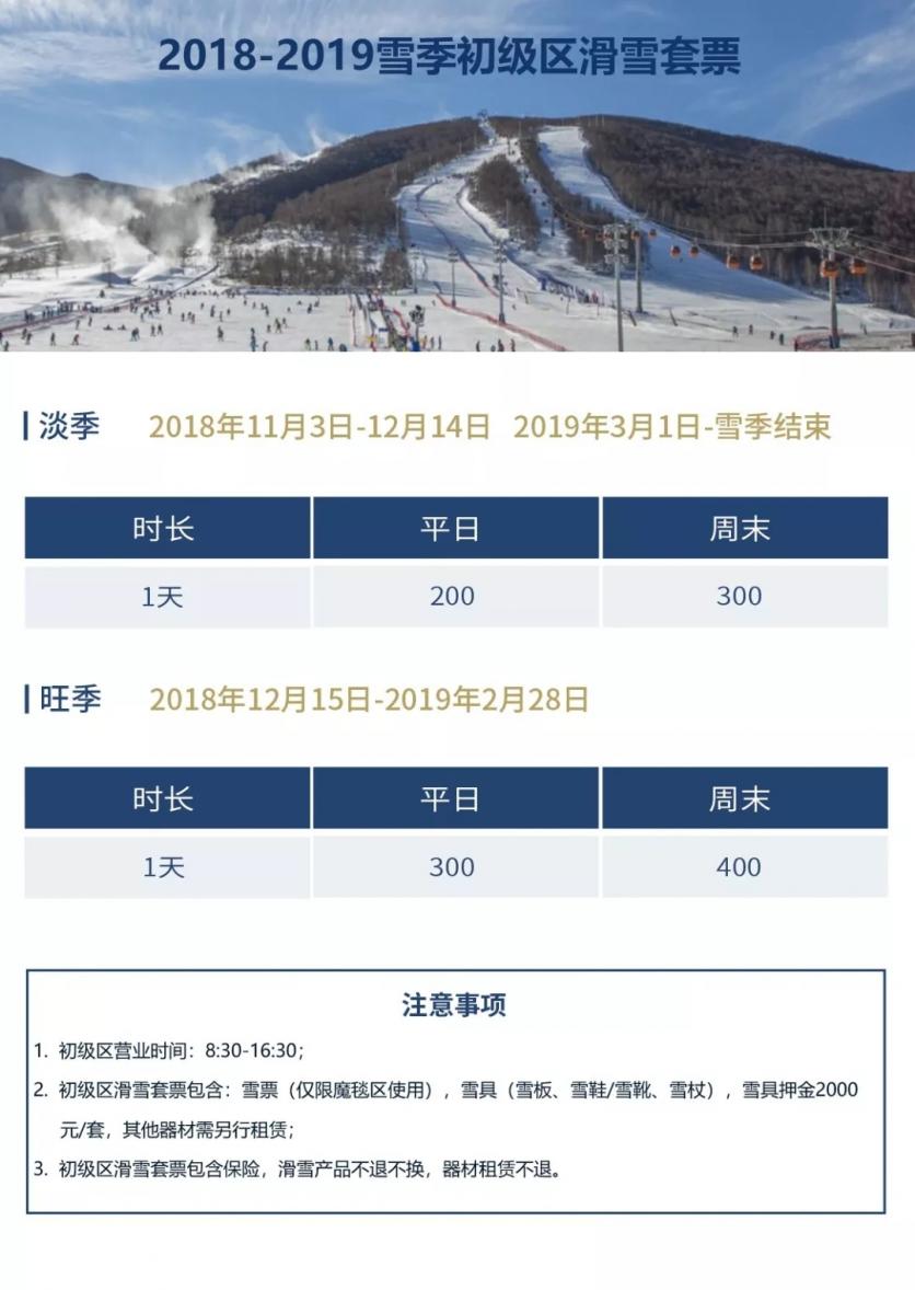 崇礼有哪些滑雪场 2018-2019崇礼七大滑雪场门票价格+雪具价格