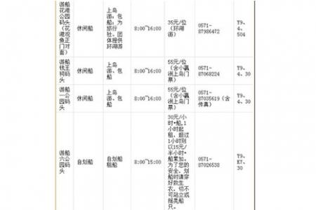 杭州西湖游船票价表一览2023
