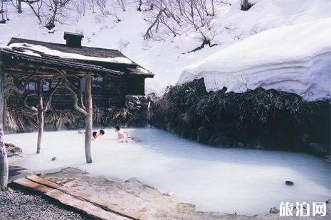 日本雪景温泉推荐