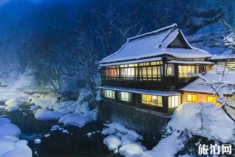日本雪景温泉推荐