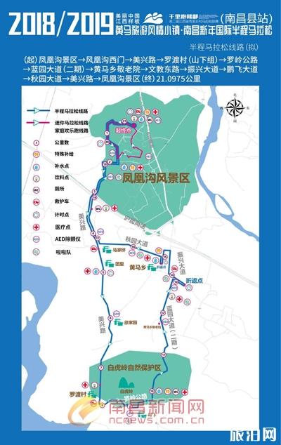 2019南昌县半程马拉松1月1日开跑
