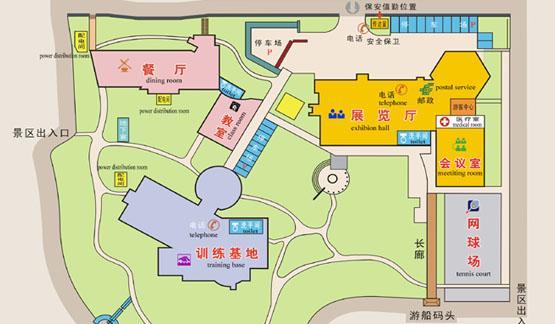 中国珠算博物馆导览图及分布图