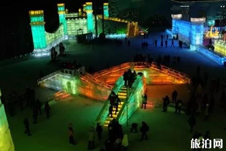 天津杨柳青冰雪节2019 九山顶景区冰雕冰灯节开业时间