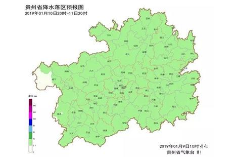 2019贵州冬季暴雨情况