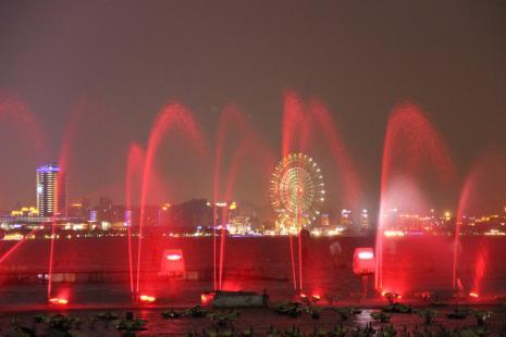 苏州金鸡湖音乐喷泉2021年开放时间+停车地址+厕所位置