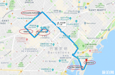 西班牙海鲜饭多少钱 巴塞罗那西班牙海鲜饭推荐