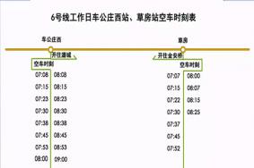 北京地铁首末时间表12月30日最新调整