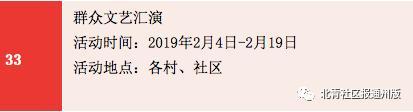 2019通州春节文化活动安排 (附49场活动时间安排)