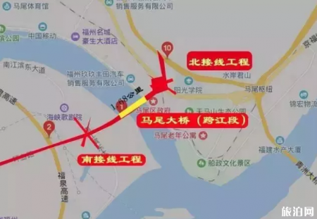 三江口大桥开通时间 2019福州三江口大桥收费标准