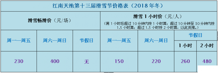 杭州有滑雪场吗 2019杭州阱滑雪场地址+票价