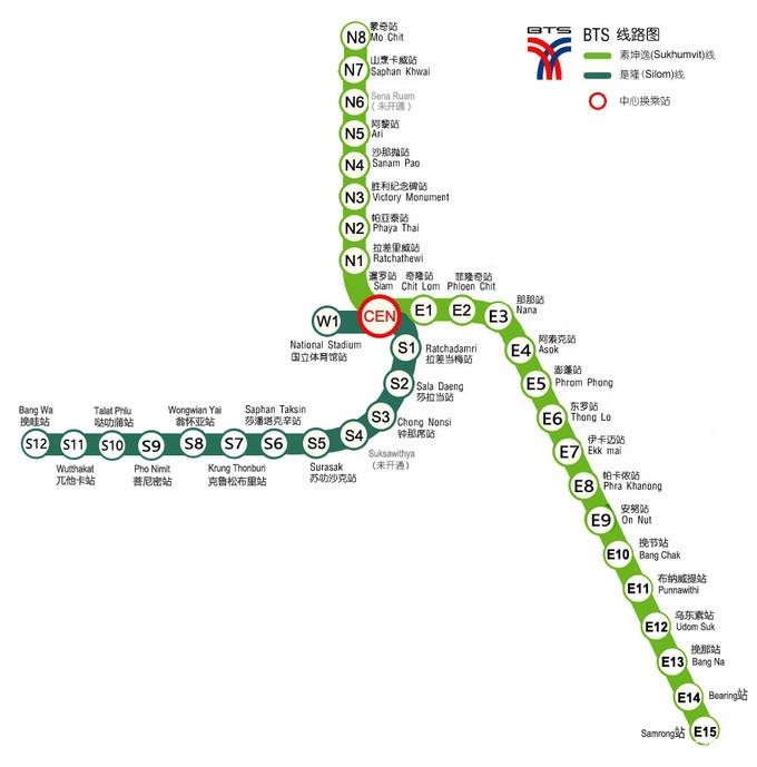 曼谷轻轨如何乘坐 曼谷轻轨BTS站有什么好玩的