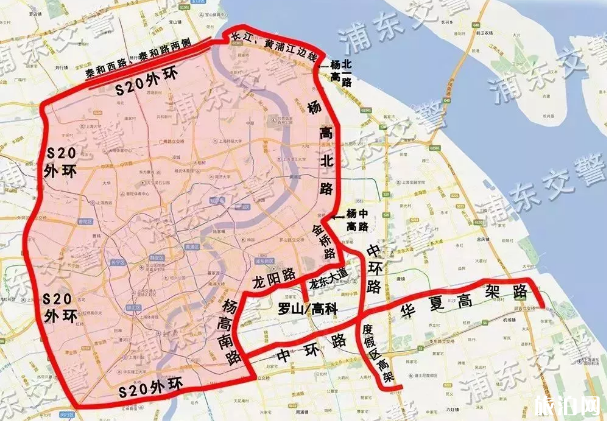 上海春節后什么時候限行 2019上海小客車限行規定（路段+時間）