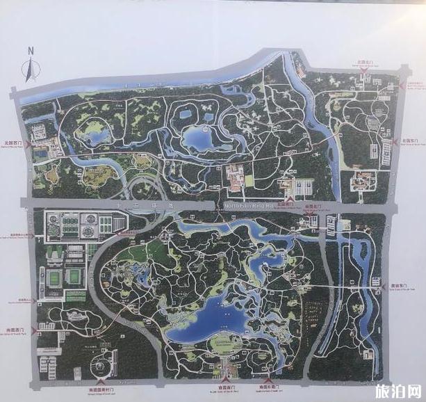 奥林匹克森林公园跑步路线图+攻略